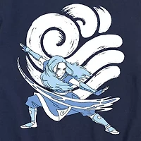 Little & Big Kid Boys Crew Neck Short Sleeve Regular Fit Avatar-The Last Airbender Graphic T-Shirt