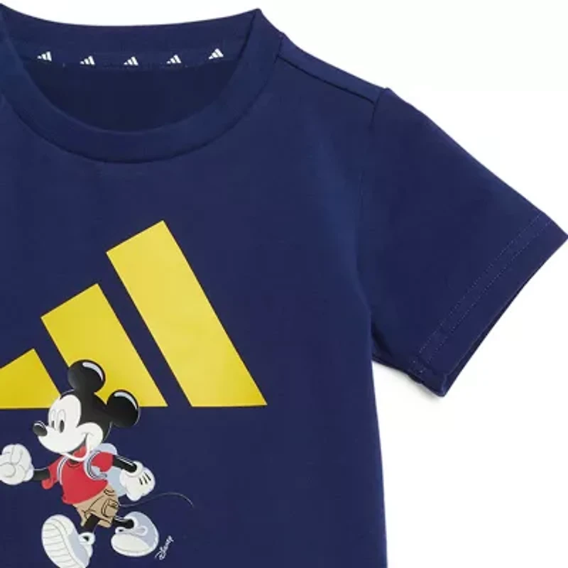 adidas x Disney Boys 2-pc. Mickey Mouse Short Set