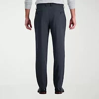 Haggar JMH Tailored Windowpane Mens Modern Fit Flat Front Suit Pant