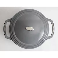Lodge USA Enameled Cast Iron Dutch Oven
