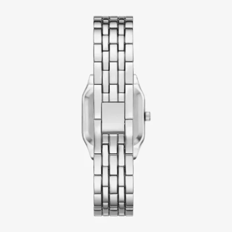 Geneva Womens Silver Tone Bracelet Watch Fmdjm309