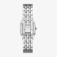 Geneva Womens Silver Tone Bracelet Watch Fmdjm309