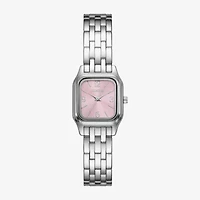 Geneva Womens Silver Tone Bracelet Watch Fmdjm309