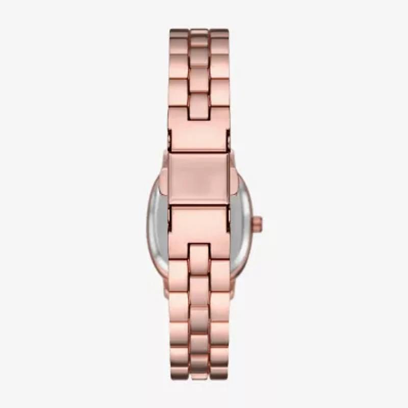 Geneva Womens Rose Goldtone Bracelet Watch Fmdjm310