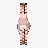 Geneva Womens Rose Goldtone Bracelet Watch Fmdjm310