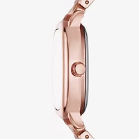 Geneva Womens Rose Goldtone Bracelet Watch Fmdjm310