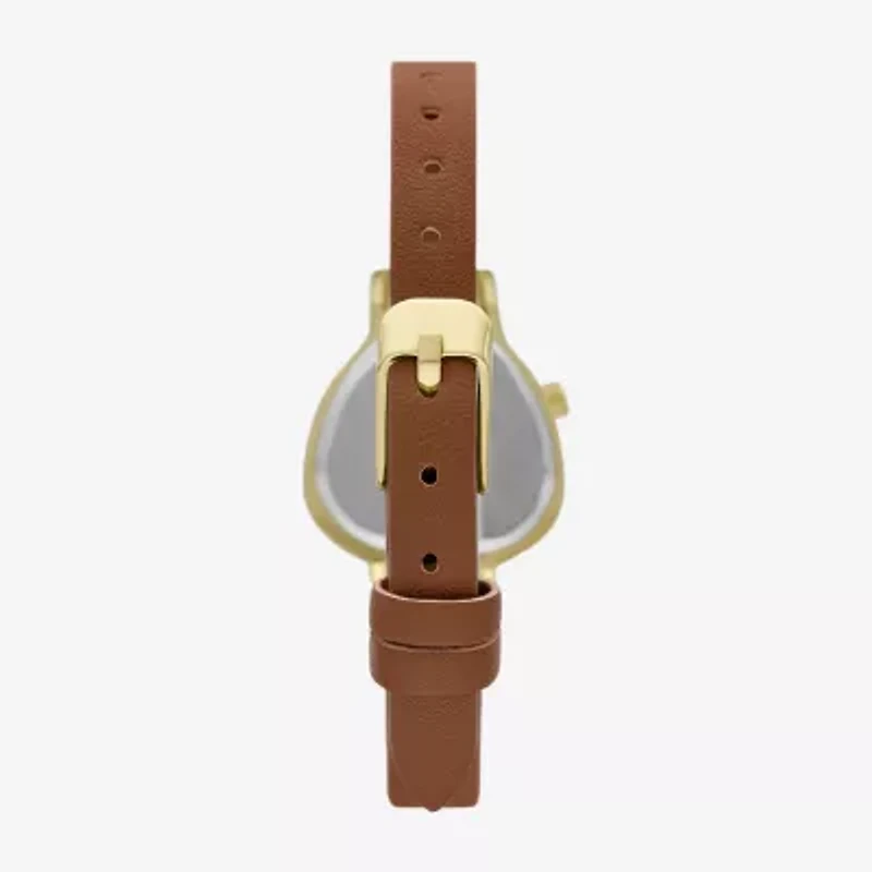 Womens Brown Strap Watch Fmdjo326