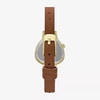 Womens Brown Strap Watch Fmdjo326