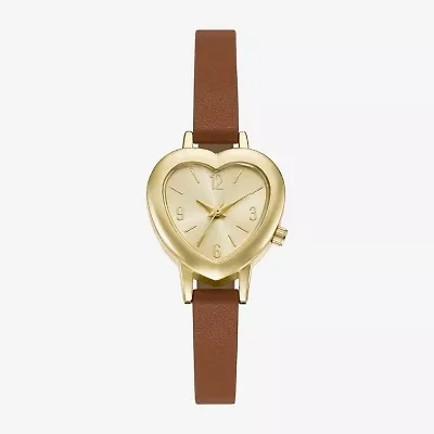 Womens Brown Strap Watch Fmdjo326
