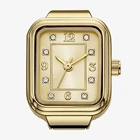 Womens Gold Tone Stainless Steel Expansion Watch Fmdjo329