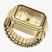 Womens Gold Tone Stainless Steel Expansion Watch Fmdjo329