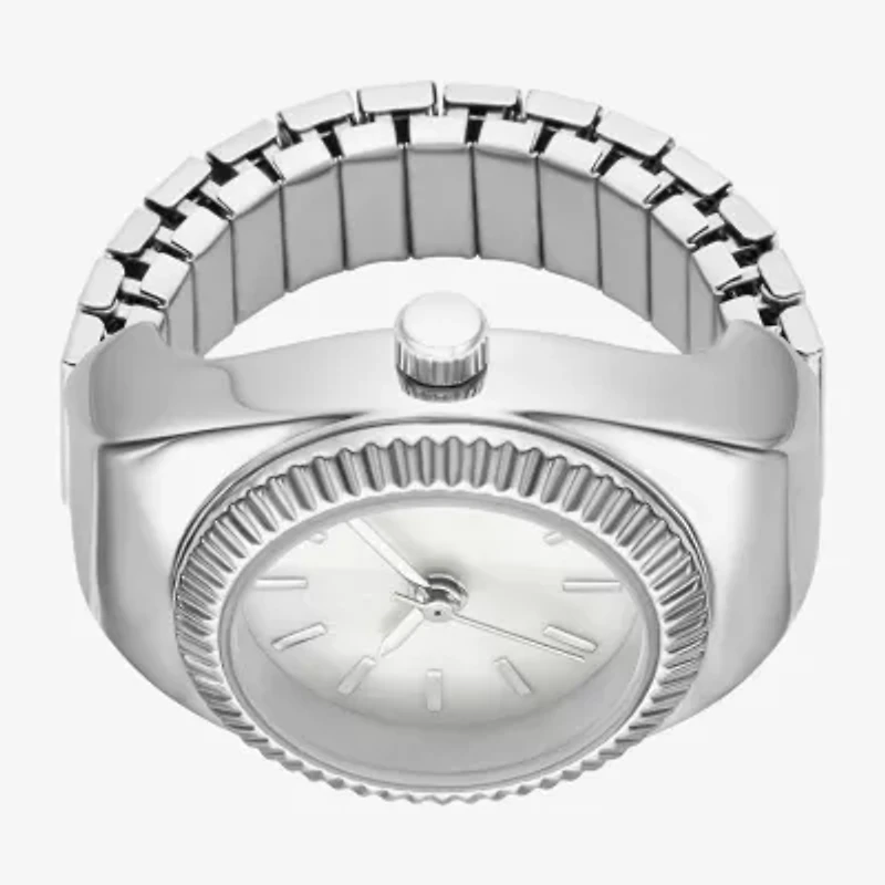 Womens Silver Tone Stainless Steel Expansion Watch Fmdjo330