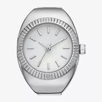 Womens Silver Tone Stainless Steel Expansion Watch Fmdjo330
