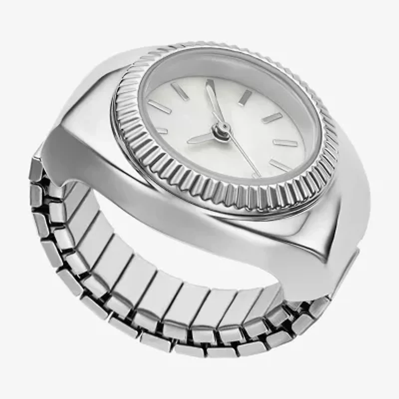 Womens Silver Tone Stainless Steel Expansion Watch Fmdjo330