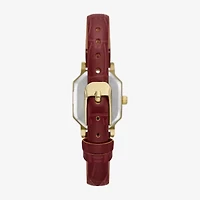 Womens Red Strap Watch Fmdjo332