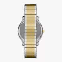 Mens Two Tone Stainless Steel Expansion Watch Fmdjo334