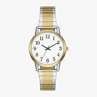 Mens Two Tone Stainless Steel Expansion Watch Fmdjo334
