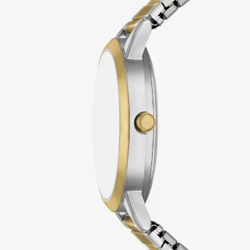 Mens Two Tone Stainless Steel Expansion Watch Fmdjo334