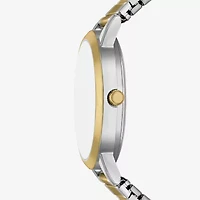 Mens Two Tone Stainless Steel Expansion Watch Fmdjo334