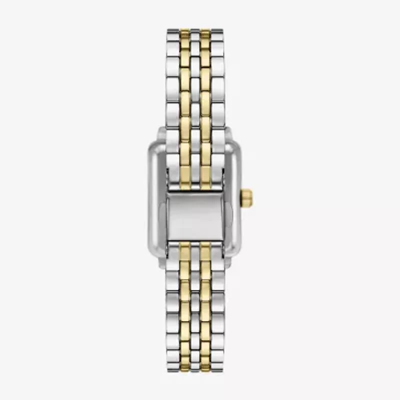 Womens Crystal Accent Two Tone 9-pc. Watch Boxed Set Fmdjset358