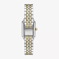 Womens Crystal Accent Two Tone 9-pc. Watch Boxed Set Fmdjset358