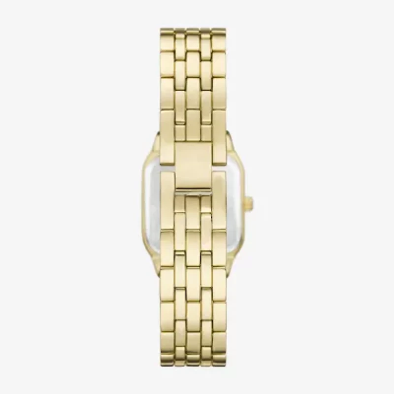 Womens Crystal Accent Gold Tone 6-pc. Watch Boxed Set Fmdjset361