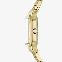 Womens Crystal Accent Gold Tone 6-pc. Watch Boxed Set Fmdjset361