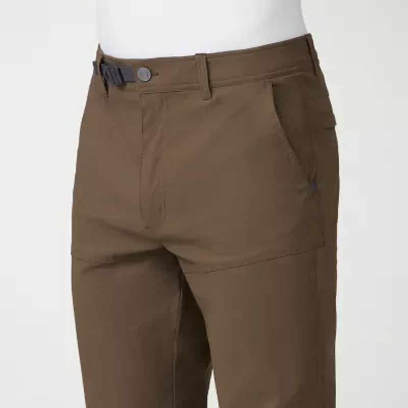 Free Country Mens Classic Fit Flat Front Pant