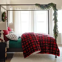 North Pole Trading Co. Mink To Sherpa Reversible Comforter