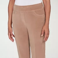 Alfred Dunner Vienna Womens Straight Corduroy Pant