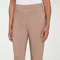 Alfred Dunner Vienna Womens Straight Pull-On Pant