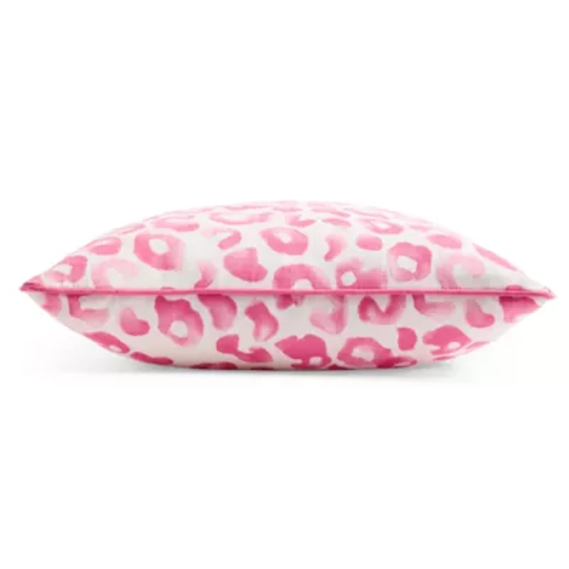 Lulu Leopard Square Throw Pillow