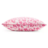 Lulu Leopard Square Throw Pillow