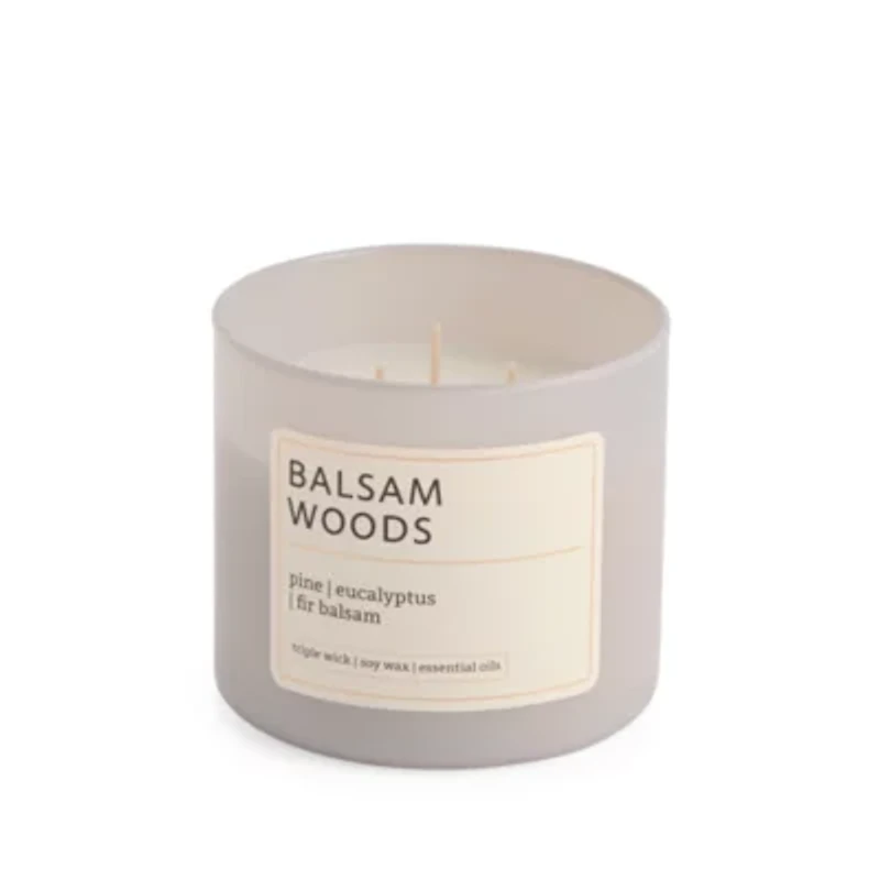 Distant Lands Balsam Woods 3-Wick Scented Jar Candle