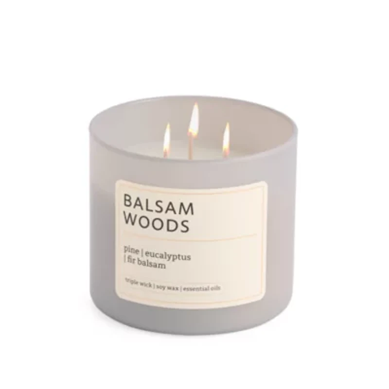 Distant Lands Balsam Woods 3-Wick Scented Jar Candle