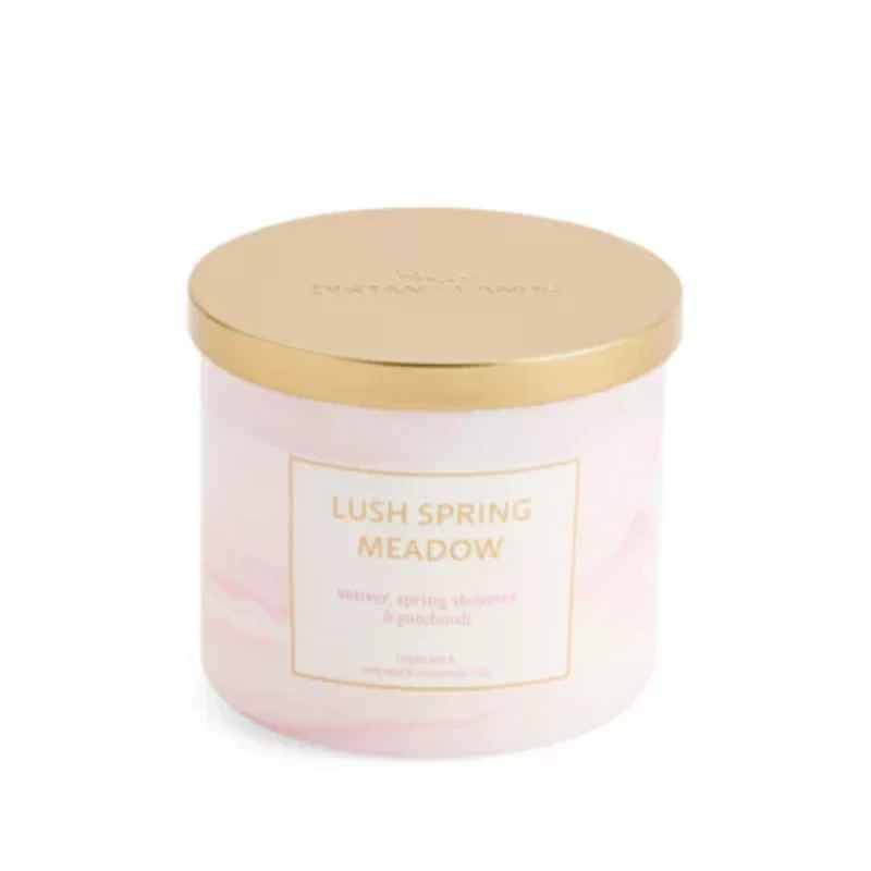 Distant Lands Lush Spring Meadow 3-Wick Scented Jar Candle