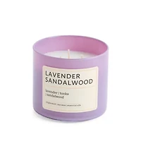 Distant Lands Lavender Sandalwood 3-Wick Scented Jar Candle