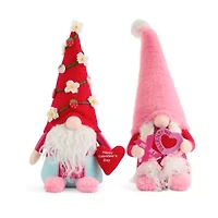 Layerings Red & Pink 2-pc. Valentines Day Gnome