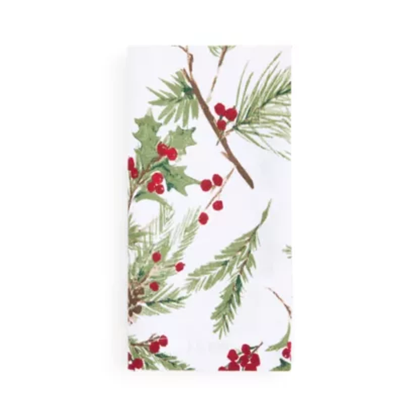 North Pole Trading Co. Holly Berry 4-pc. Napkins