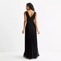 Melonie T Womens Sleeveless Evening Gown