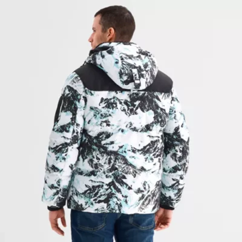 Canada Weather Gear Mens Water Resistant Heavyweight Puffer Jacket