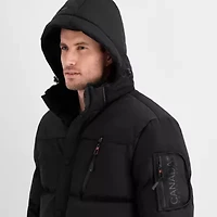 Canada Weather Gear Mens Water Resistant Heavyweight Puffer Jacket