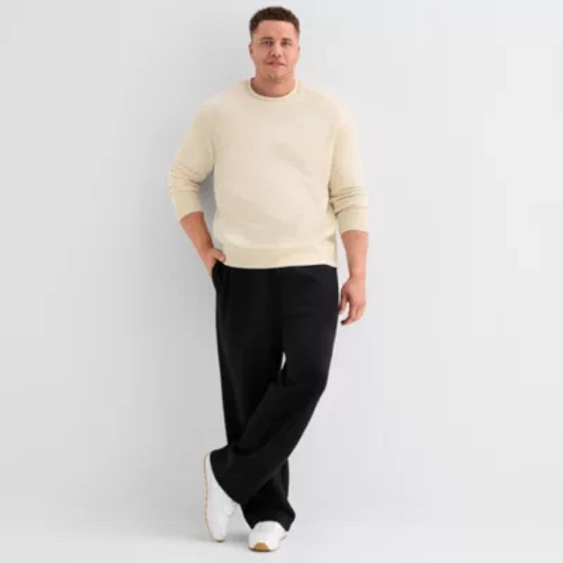 PUMA Mens Crew Neck Long Sleeve Big and Tall Sweatshirt