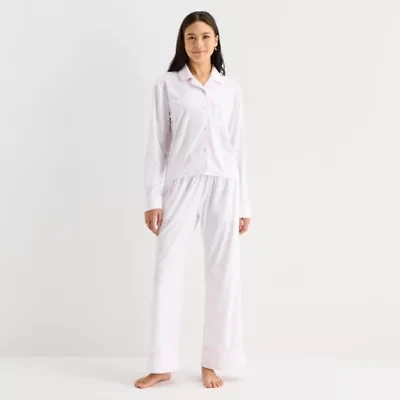 Forever 21 Womens Long Sleeve Juniors Pajama Sets