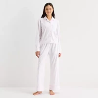 Forever 21 Womens Long Sleeve Juniors Pajama Sets