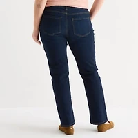 Liz Claiborne Sara Womens Plus Bootcut Jean