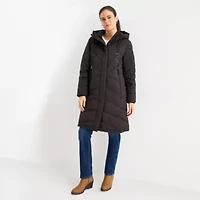 St. John's Bay Womens Heavyweight Puffer Jacket