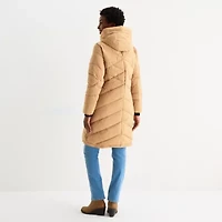 St. John's Bay Womens Heavyweight Puffer Jacket