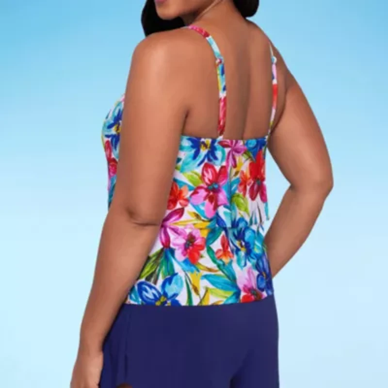 Trimshaper Womens Swim Romper