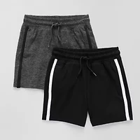 Okie Dokie Active Toddler & Little Boys Moisture Wicking 2-pc. Pull-On Short